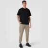 Slim fit cargo trousers with back pocket